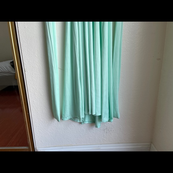 Multi Way Dress for Special Occasions Long Mint Green Color - Picture 7 of 10